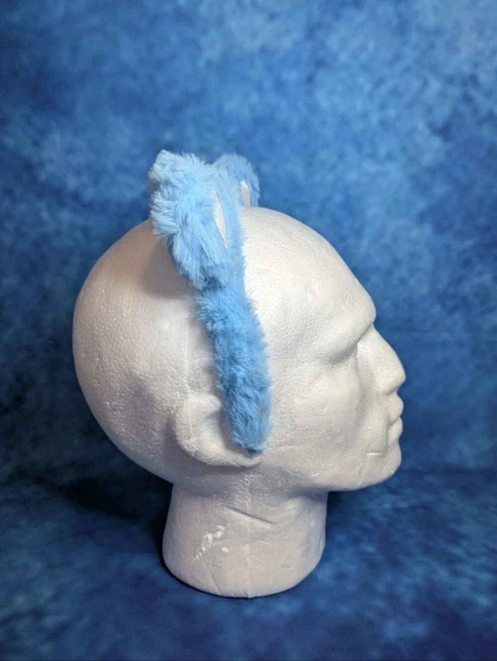 Plus Bear Ear Headband Blue JazSwirl OSFM